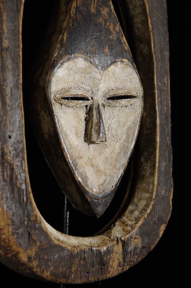 Masque Ekuk  ancien - Kwele / Bakwele - Gabon