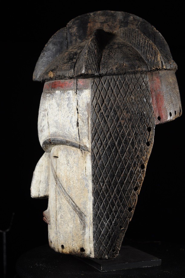 Masque casque de ceremonie - Fang - Gabon - Masques du Gabon