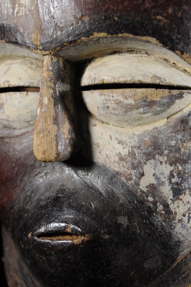 Masque Funeraire Okukwe - Galoa / Galwa - Gabon