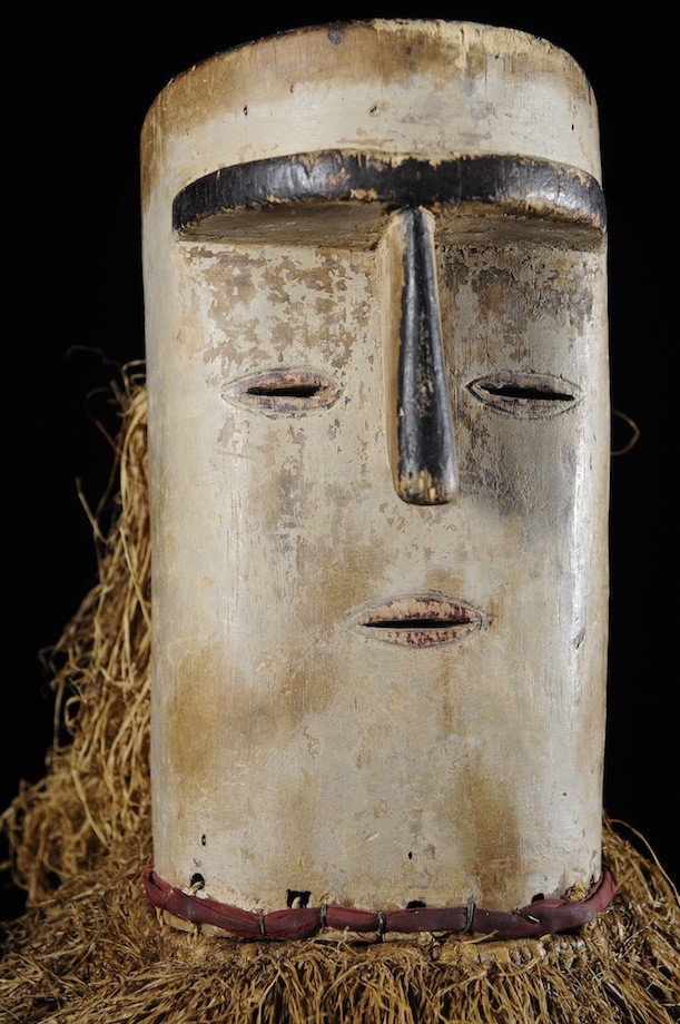 Masque de ceremonie Ekekek ou Bikeghe - Fang - Gabon - Masques du Gabon