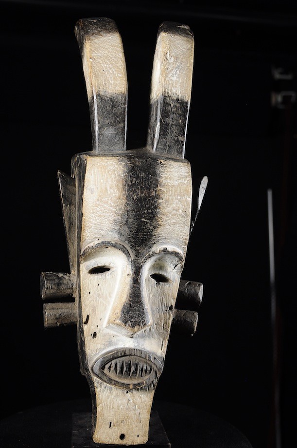 Masque de ceremonie Ekekek ou Bikeghe - Fang - Gabon - Masques du Gabon
