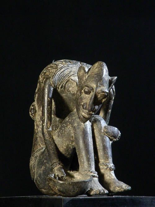 Mendiant - Burkina Faso - Sculptures Bronze comtemporaine
