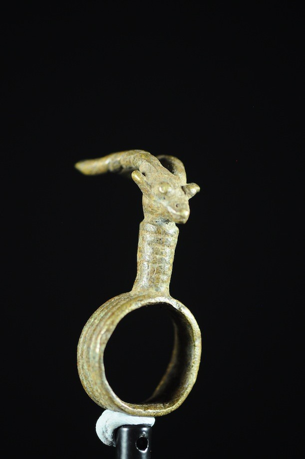 Bague amulette antilope - Lobi - Burkina Faso