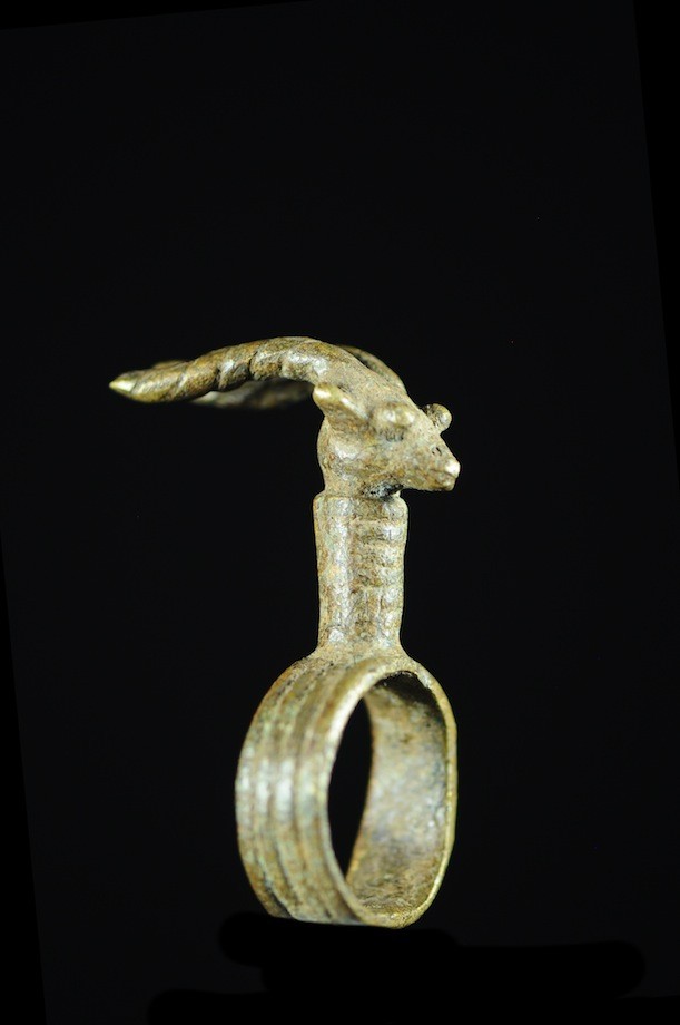 Bague amulette antilope - Lobi - Burkina Faso