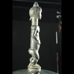 Statue masculine epoux mystique blolo bian - Baoule - Cote D'Ivoire