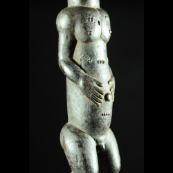 Statue masculine epoux mystique blolo bian - Baoule - Cote D'Ivoire