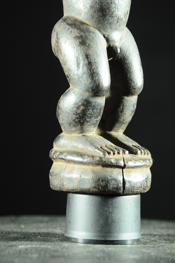 Statue masculine epoux mystique blolo bian - Baoule - Cote D'Ivoire