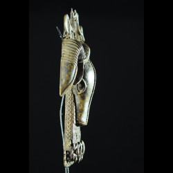 Médaillon Léopard Royal - Bini Edo - Bronzes du Benin