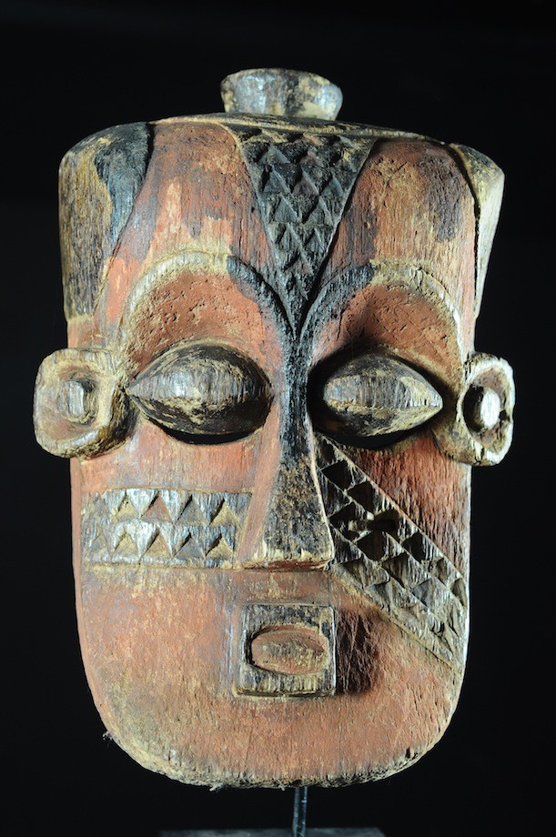 Masque casque Bwoom - Kuba /Bushoong - RDC Zaire