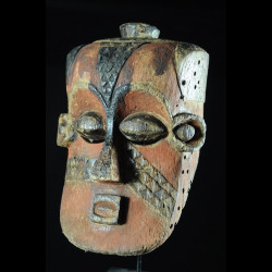 Masque casque Bwoom - Kuba /Bushoong - RDC Zaire