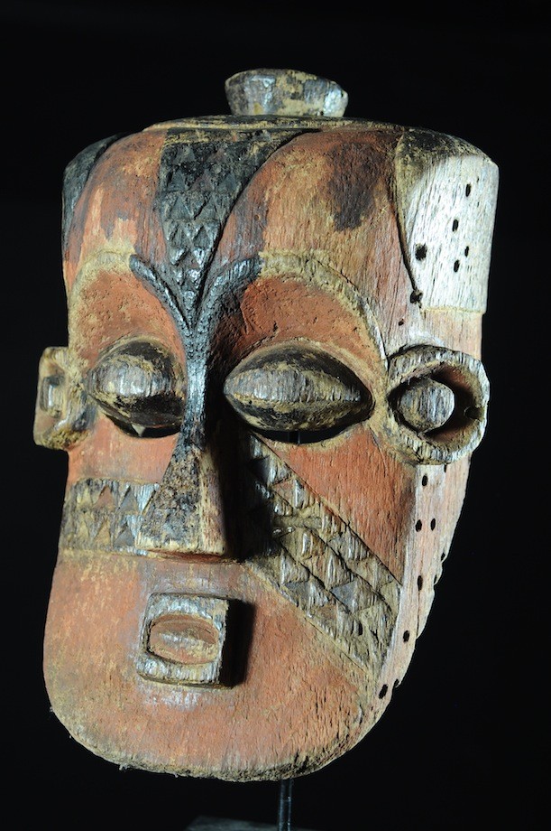 Masque casque Bwoom - Kuba /Bushoong - RDC Zaire