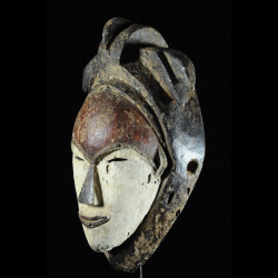 Masque blanc ancien - Tsogho / Vouvi - Gabon