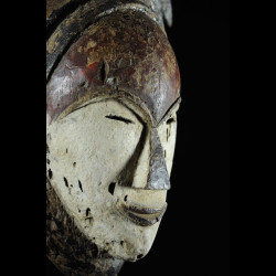 Masque blanc ancien - Tsogho / Vouvi - Gabon
