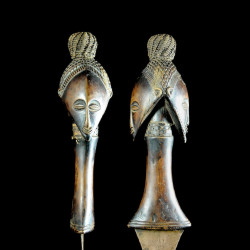 Couteau Glaive et fourreau - Salampasu - Rdc Zaire