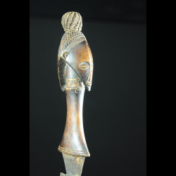 Couteau Glaive et fourreau - Salampasu - Rdc Zaire