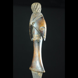 Couteau Glaive et fourreau - Salampasu - Rdc Zaire