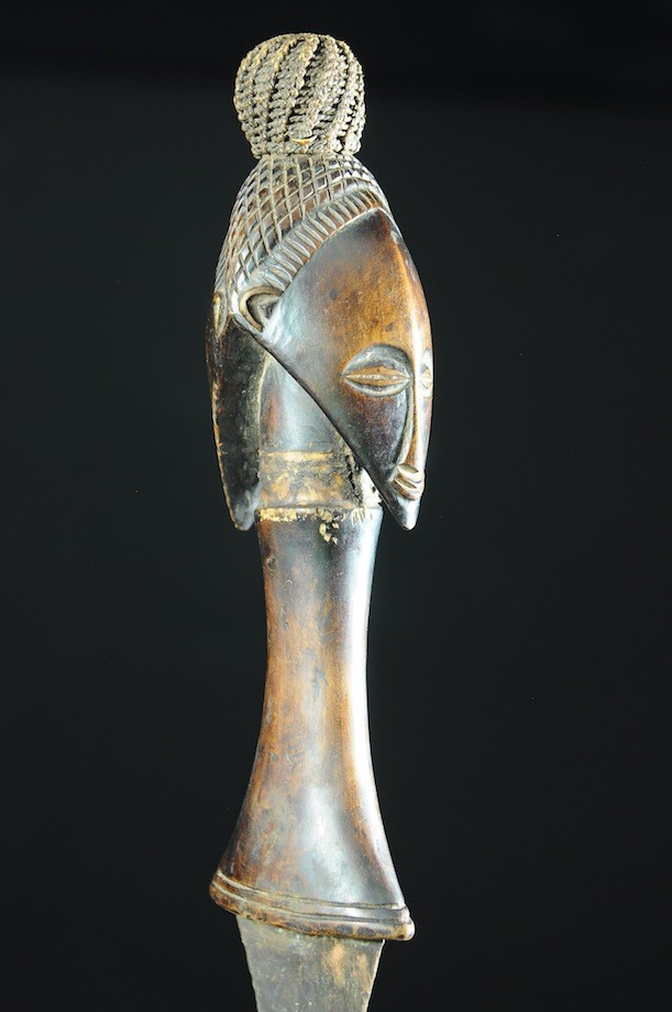 Couteau Glaive et fourreau - Luba - Rdc Zaire