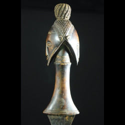 Couteau Glaive et fourreau - Salampasu - Rdc Zaire