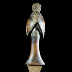 Couteau Glaive et fourreau - Salampasu - Rdc Zaire