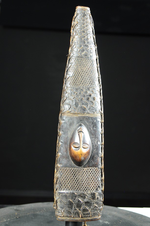 Couteau Glaive et fourreau - Luba - Rdc Zaire