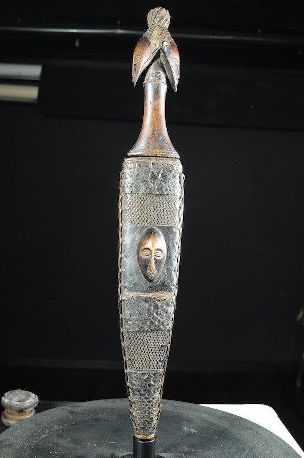 Couteau Glaive et fourreau - Luba - Rdc Zaire