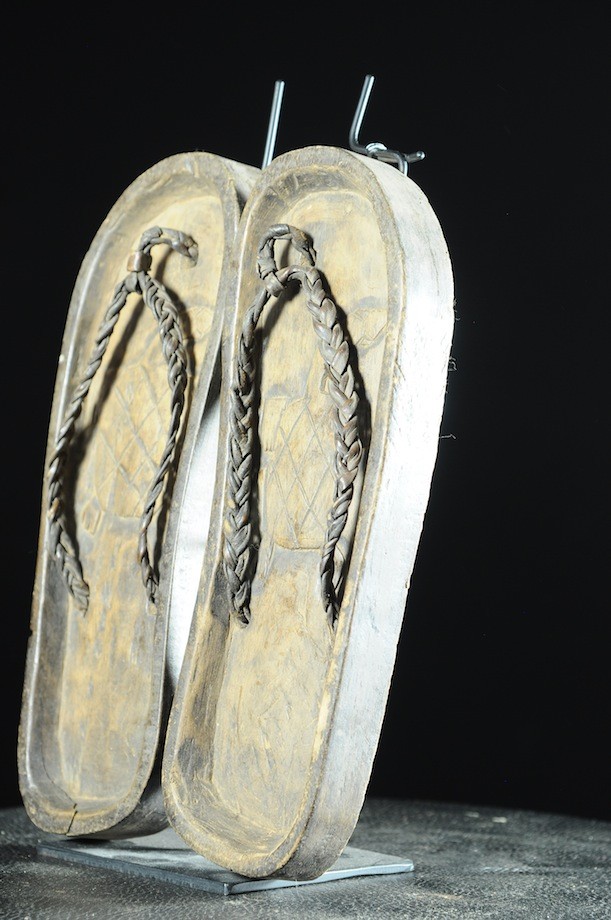 Sandales de notable en bois - Ashanti - Ghana