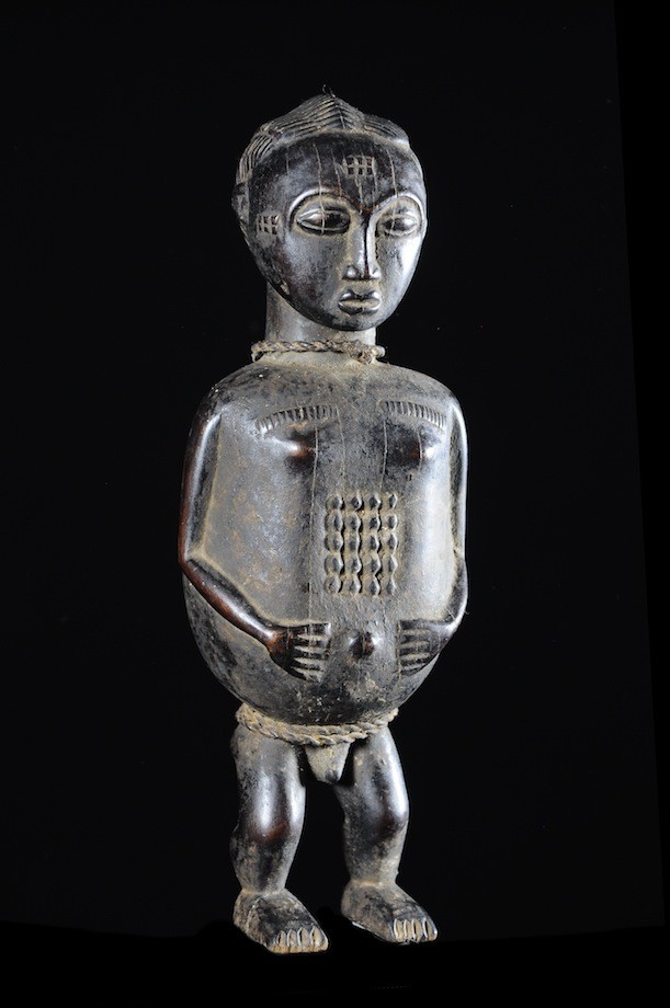 Statue masculine epoux mystique blolo bian - Baoule - Cote D'Ivoire - OGD