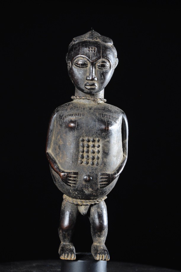 Statue masculine epoux mystique blolo bian - Baoule - Cote D'Ivoire - OGD