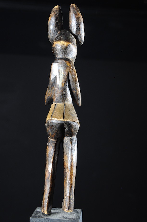 Statue cultuelle zoomorphe - Chokwe - Angola