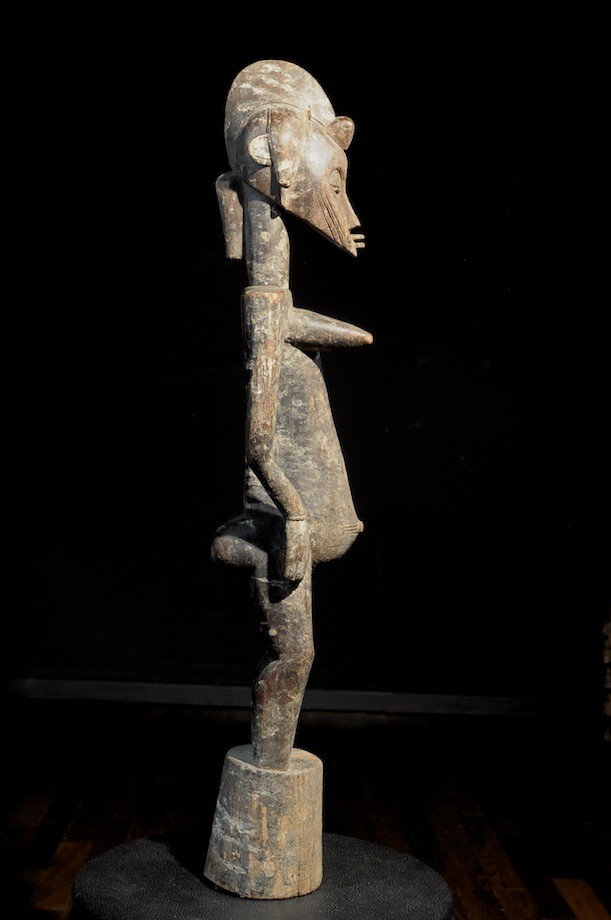 Statue Pilon Deble ou debele - Poro Kulubele - Senoufo - Côte d'Ivoire