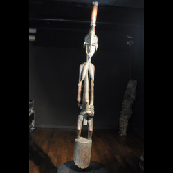 Statue Pilon Deble ou debele - Poro Kulubele - Senoufo - Côte d'Ivoire