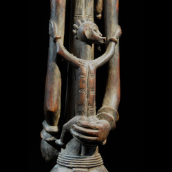 Statue Pilon Deble ou debele - Poro Kulubele - Senoufo - Côte d'Ivoire