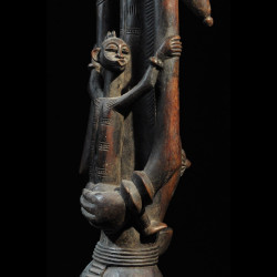 Statue Pilon Deble ou debele - Poro Kulubele - Senoufo - Côte d'Ivoire