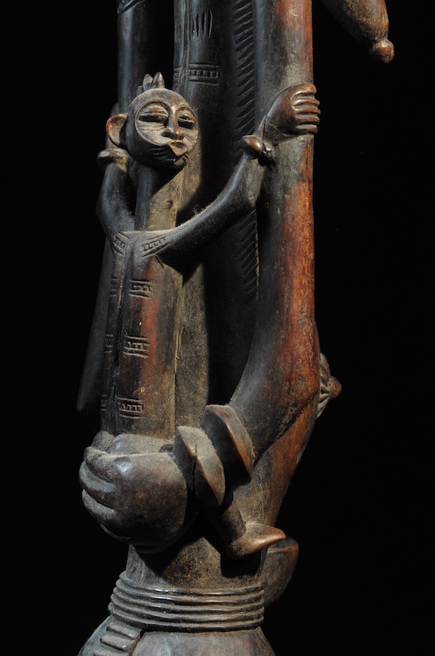 Statue Pilon Deble ou debele - Poro Kulubele - Senoufo - Côte d'Ivoire