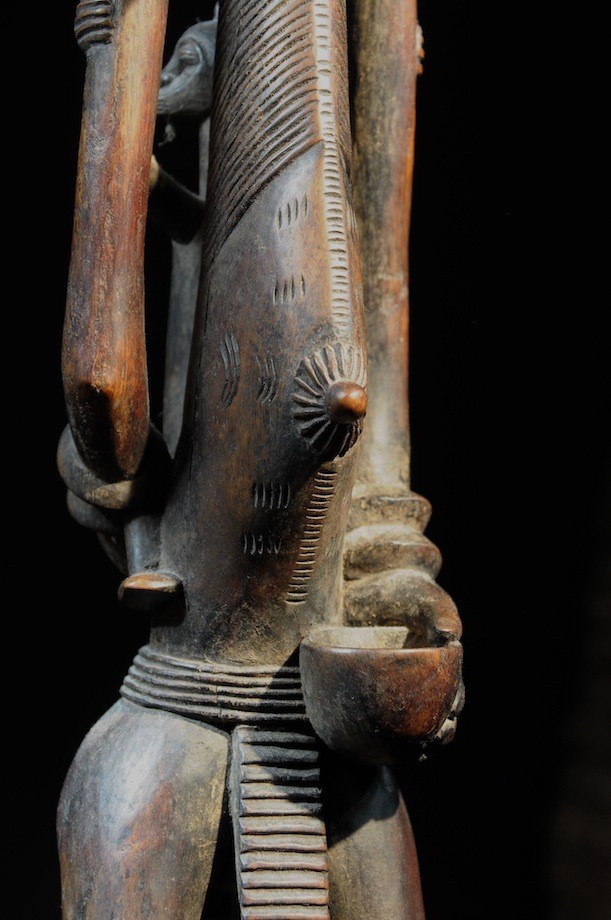 Statue Pilon Deble ou debele - Poro Kulubele - Senoufo - Côte d'Ivoire