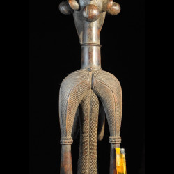 Statue Pilon Deble ou debele - Poro Kulubele - Senoufo - Côte d'Ivoire