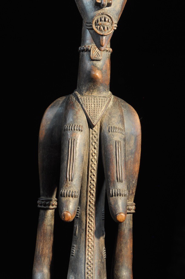 Statue Pilon Deble ou debele - Poro Kulubele - Senoufo - Côte d'Ivoire