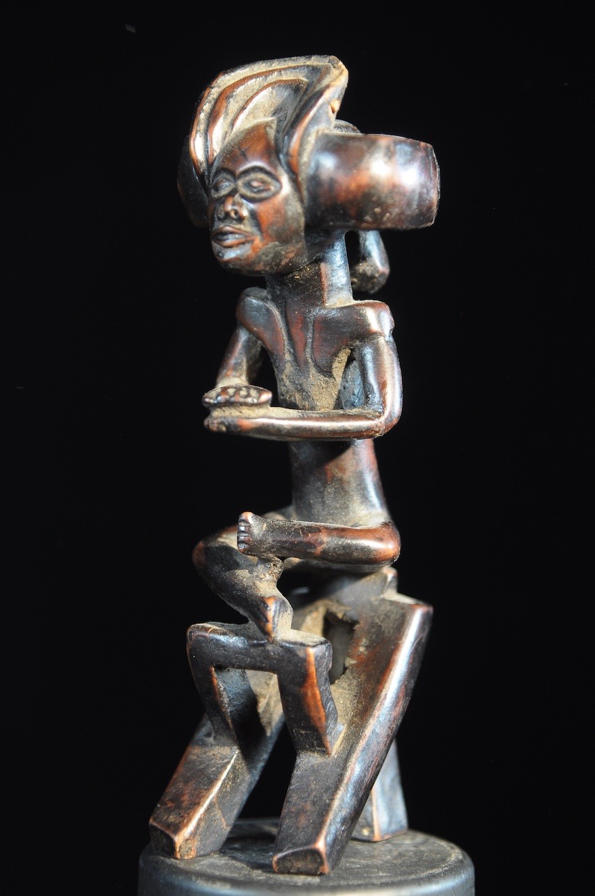 Effigie de chef - Chokwe / tshokwe - Angola - Statues africaines