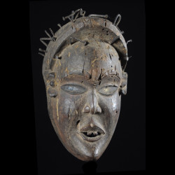 Masque rituel - Kongo Yombe - Rdc Zaire