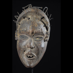 Masque rituel - Kongo Yombe - Rdc Zaire