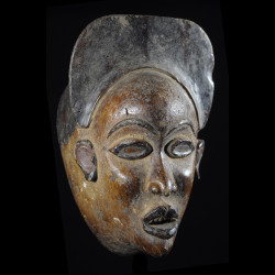 Masque portrait ancien - Kongo Yombe - RDC Zaire