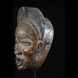 Masque portrait ancien - Kongo Yombe - RDC Zaire