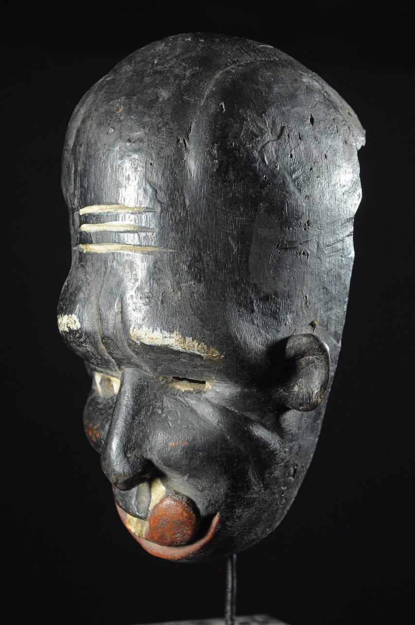 Masque ancien de maladie Clown - Ibo / Igbo - Nigeria - Maladies