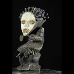 Statue Tadep / Kike en moelle de raphia - Mambila - Nigeria