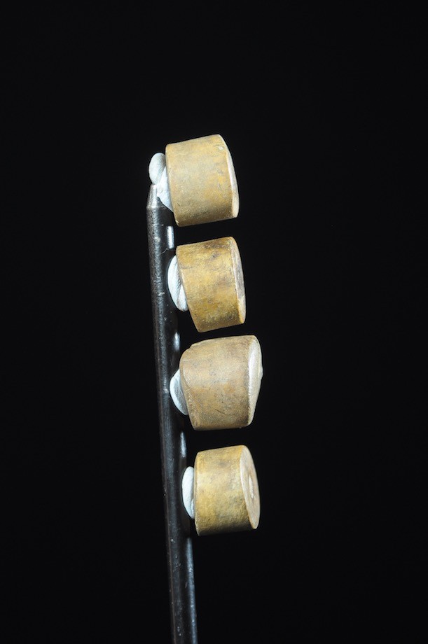 Labret en Bois Lot de 4 - Lip Plug - Lobi - Burkina Faso