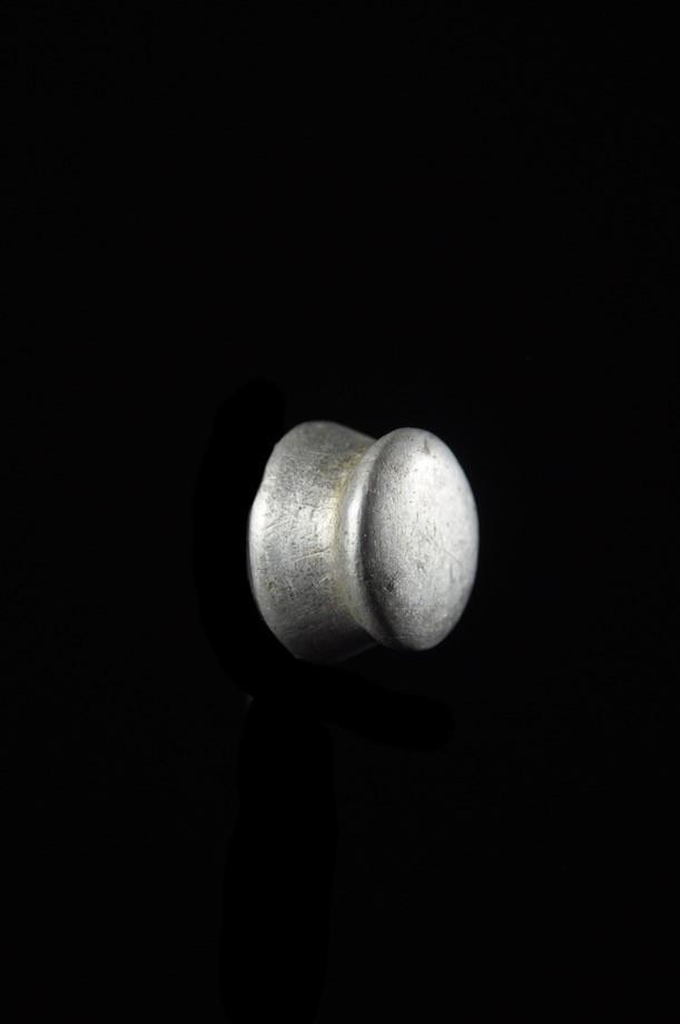 Labret en aluminium - Lip Plug - Turkana - Kenya