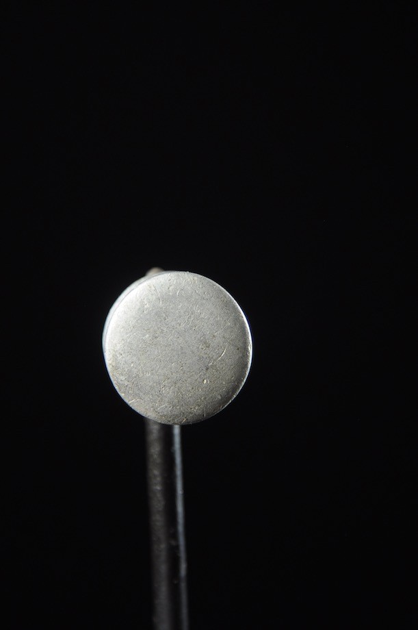 Labret en aluminium - Lip Plug - Turkana - Kenya