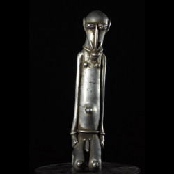 Statue ancetre en aluminium - Dogon - Mali