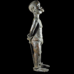 Esclave Royal - Royaume de Bénin XVIII ème - Nigeria - BIni Edo - Bronze cire perdue