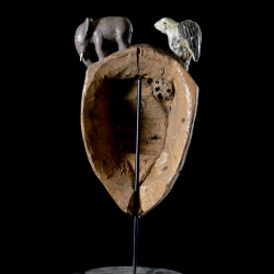 Masque Seli rouge - Gouro - Côte d'Ivoire